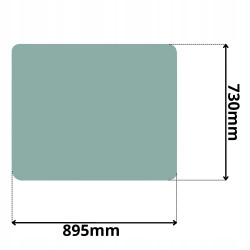 SZYBA TYLNA LIEBHERR DO MODELI: R964B R964C R974B R974C R984 Li R984C R984C