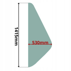SZYBA BOCZNA LINDE H60 Seria 352 - 353 (0055)