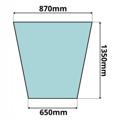SZYBA PRZEDNIA CZOŁOWA PRZÓD XCMG ZL30G ZL50G (0089)