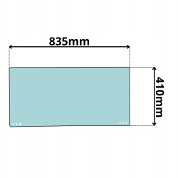SZYBA ODSUWANA TYLNA DOLNA HYUNDAI 20 25 30 33-7 (0504)