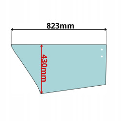 SZYBA W DRZWI DOLNA LEWA MERLO PANORAMIC ROTO MF (0511)