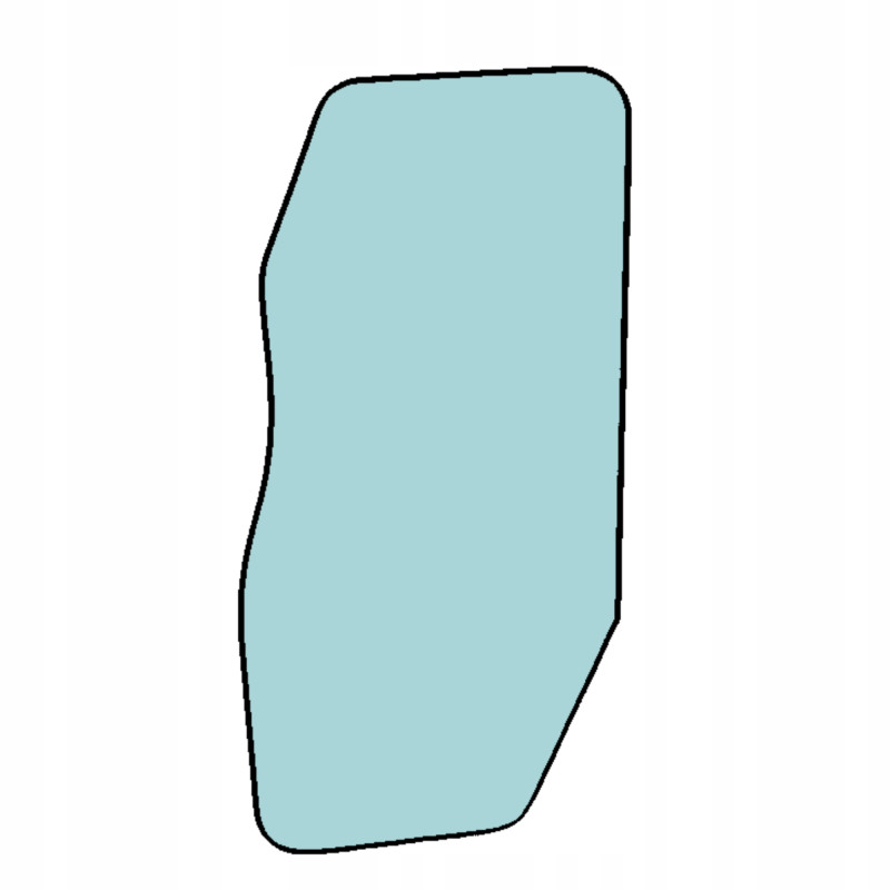 SZYBA BOCZNA LEWA PRAWA DRZWI CAT 12-160M M2 M3 (0660)