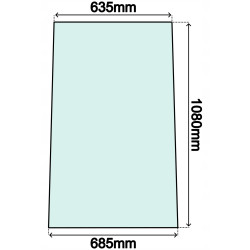 SZYBA PRZEDNIA LIEBHERR L506789 L510 L514 L522 (0427)
