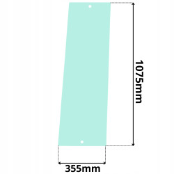 SZYBA PRZÓD LEWA PRAWA NAROŻNA LIEBHERR L506-L522 (0428)
