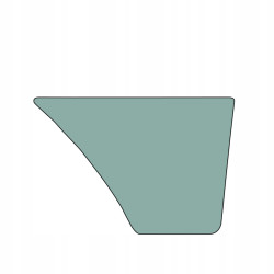 SZYBA BOCZNA LEWA PRAWA DRZWI DOLNA CASE 580 590 (5031)