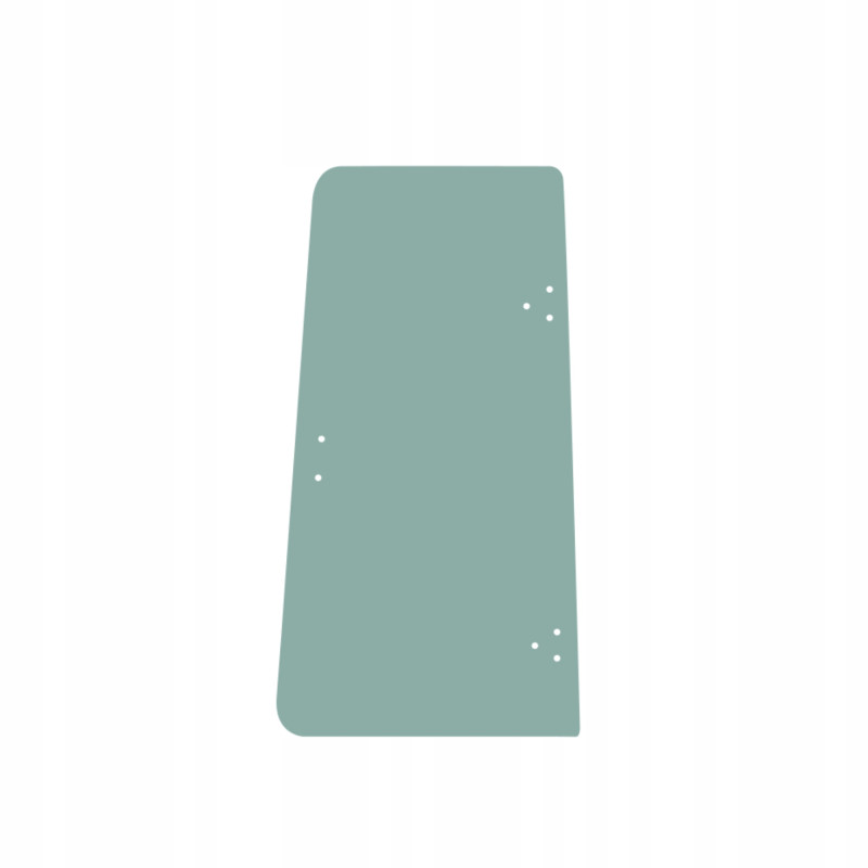 SZYBA BOCZNA DRZWI GÓRNA LEWA PRAWA CASE 580 590 (5060)