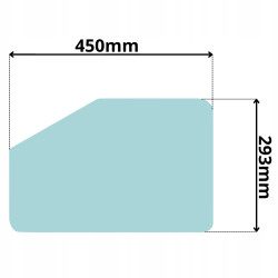 SZYBA BOCZNA DOLNA LEWA DRZWI SUNWARD SWE 15 17 18 (5070)