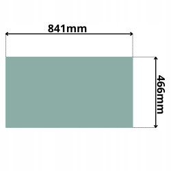 SZYBA PRZEDNIA DOLNA TEREX SCHAEFF HR 1.6 HR 2.0 (5161)