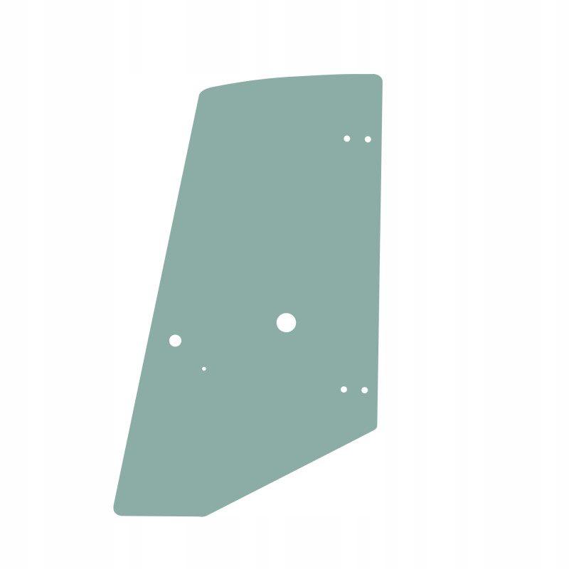 SZYBA BOCZNA W DRZWI LEWA PRAWA MECALAC AS900 (G-0386)