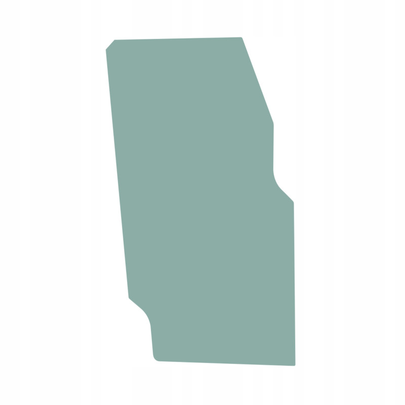 SZYBA LEWA PRAWA DRZWI CAT 12M 14M 120M 140M 160M (G-0388)