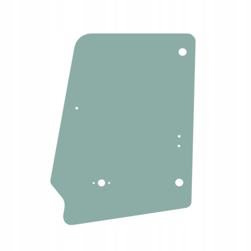 SZYBA DRZWI GÓRNA PRAWA LEWA CAT (G-0391)