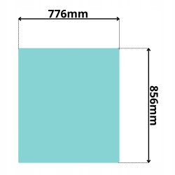 SZYBA TYLNA KUBOTA KX36-2 KX41-2 ALPHA (G-0181)