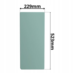 SZYBA LEWA DRZWI GÓRNA TYLNA STAŁA VOLVO (G-0127)