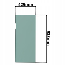 SZYBA BOCZNA LEWA ZA DRZWIAMI FIAT KOBELCO NEW HOLLAND CASE O&K (G-0292)