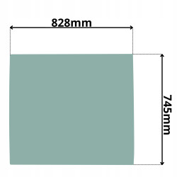 SZYBA CZOŁOWA GÓRNA CAT (G-0226)
