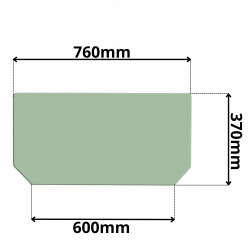 SZYBA CZOŁOWA DOLNA CAT CR C D E (G-0351)