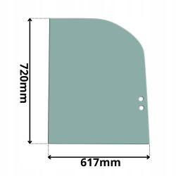 SZYBA BOCZNA PRAWA ODSUWANA PRZEDNIA VOLVO (G-0227)