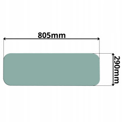 SZYBA DACHOWA VOLVO (K-0001)