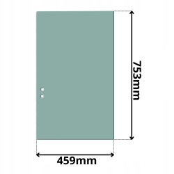 SZYBA BOK PRAWA STAŁA TYLNA YANMAR (G-0345)