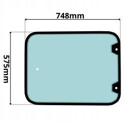 SZYBA TYLNA JCB (0345)-SITODRUK