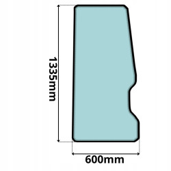 SZYBA PRAWA DRZWI JCB (0389)-SITODRUK