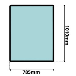 SZYBA PRZEDNIA JCB (0433)-SITODRUK