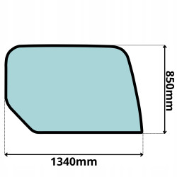 SZYBA PRAWA BOCZNA CAT (0447)-SITODRUK