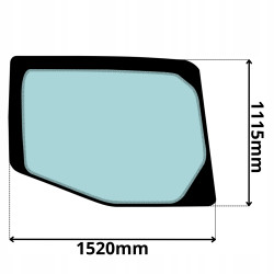 SZYBA PRAWA BOCZNA KOMATSU PC PW (0461)-SITODRUK