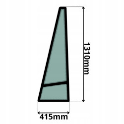 SZYBA PRZEDNIA LEWA CAT 904B (K-0042)-SITODRUK