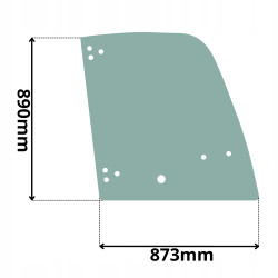 SZYBA BOCZNA PRAWA VOLVO (G-0406)
