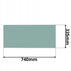 SZYBA PRZEDNIA DOLNA BOBCAT DOOSAN (K-0029)