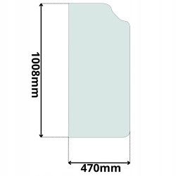 SZYBA CZOŁOWA COMBILIFT (K-0159)