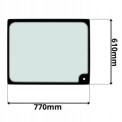 SZYBA TYLNA WACKER NEUSON CAT (K-0257)-SITODRUK