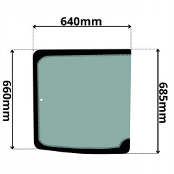 SZYBA TYLNA LEWA MERLO PANORAMIC (K-0259)-SITODRUK