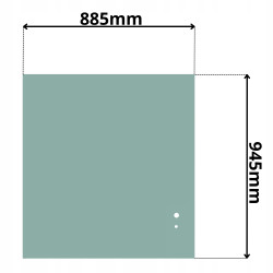 SZYBA CZOŁOWA GÓRNA TAKEUCHI TB (K-0573)