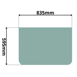 SZYBA DACHOWA GÓRNA LIEBHERR EP934C EP944C ER954C (0097)