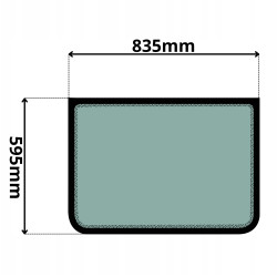 SZYBA DACHOWA LIEBHERR (0097)-SITODRUK
