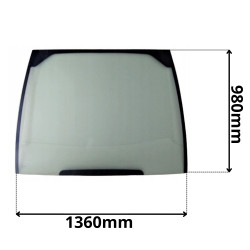 SZYBA PRZÓD CZOŁOWA CAT 414E-450E 450F 2005-2012 (F-0016)