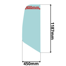SZYBA BOCZNA PRAWA TY CAT WACKER NEUSON (G-0312)