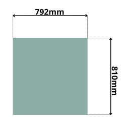 SZYBA TYLNA CAT 303.5 304 305.5 305 SERIA C D E (G-0392)