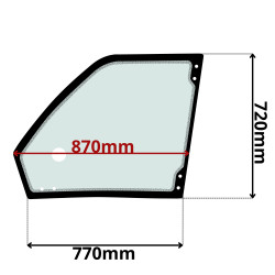SZYBA LEWA DRZWI GÓRNA MERLO (G-0567)-SITODRUK