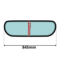 SZYBA DOLNA PRZÓD CZOŁOWA BOBCAT 322G-435G E14 E16 (0285)-SITODRUK