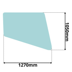 SZYBA BOCZNA BOK PRAWA CAT M312 M315 M318 M320 (0615)
