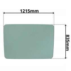 SZYBA CZOŁOWA PRZEDNIA BIEŁAZ (0603)