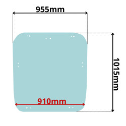 SZYBA TYLNA TYŁ LINDE E35 E40 E45 E50 SERIA 388 (0536)