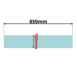 SZYBA TYLNA TYŁ DOLNA CAT (0032Z)