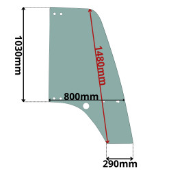 SZYBA DRZWI LEWA/PRAWA MANITOU MLA (K-0567)