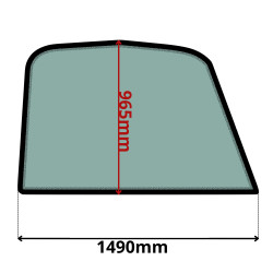 SITODRUK SZYBA PRAWA BOCZNA W DRZWI JOHN DEERE (0005)