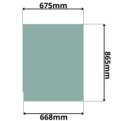 SZYBA CZOŁOWA CAT (G-0117)