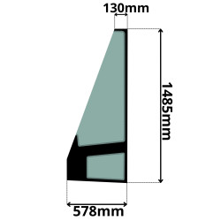 SZYBA CZOŁOWA LEWA CAT (K-0263)-SITODRUK-1